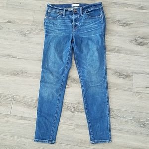 Madewell 9" High Rise Skinny Jeans